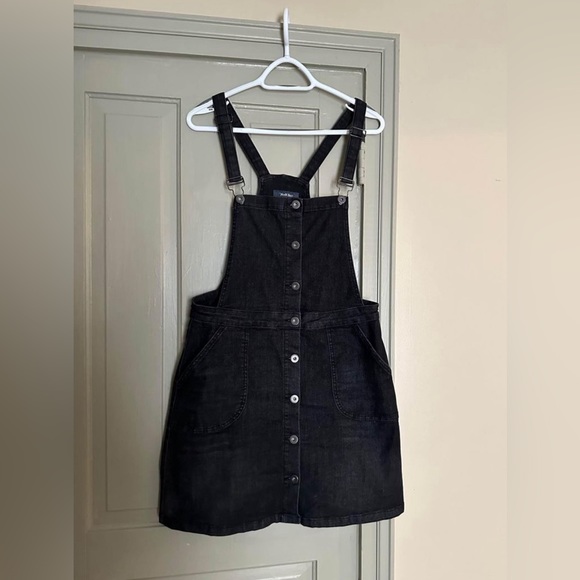 Denim jumper dress - Picture 2 of 4
